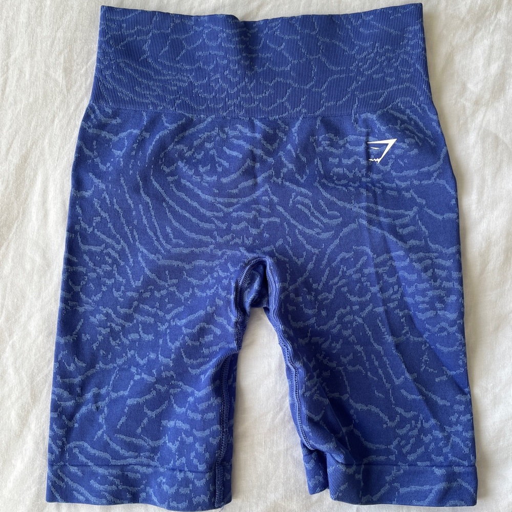 GYMSHARK ANIMAL ADAPT CYCLING SHORTS SIZE SMALL